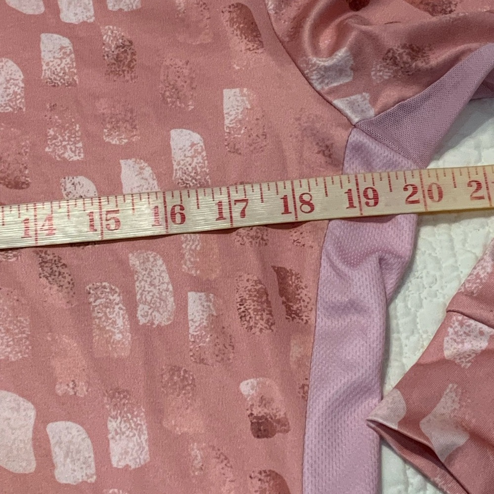 Equestrian Artisans Pink Patterned Long Sleeve To… - image 4